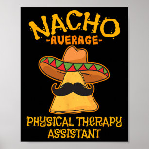 Poster Nacho Média de Terapia Física Istant Cinco De Maio