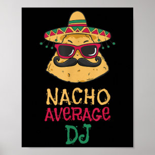 Poster Nacho Média Dj Cinco De Mayo