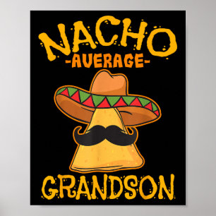 Poster Nacho Média do neto netto mexicano Cinco de