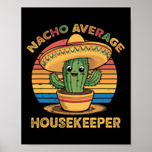 Poster Nacho Média dos Agregados Mexicanos Cinco De Mayo