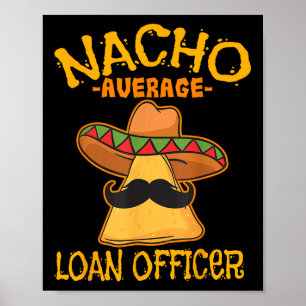 Poster Nacho Média dos Empréstimos Originador Cinco De Ma