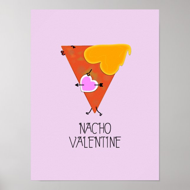 Poster Nacho Valentine (Frente)