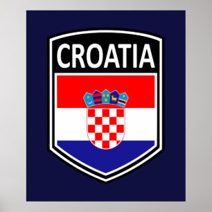 Poster Nacional - Croácia