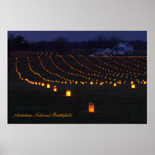 Poster nacional do campo de batalha de Antietam