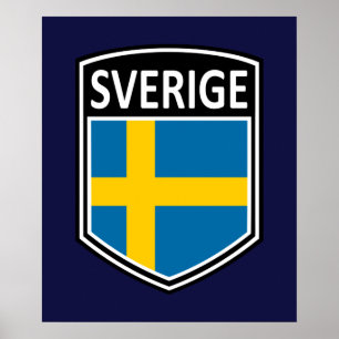 Poster Nacional - Sverige