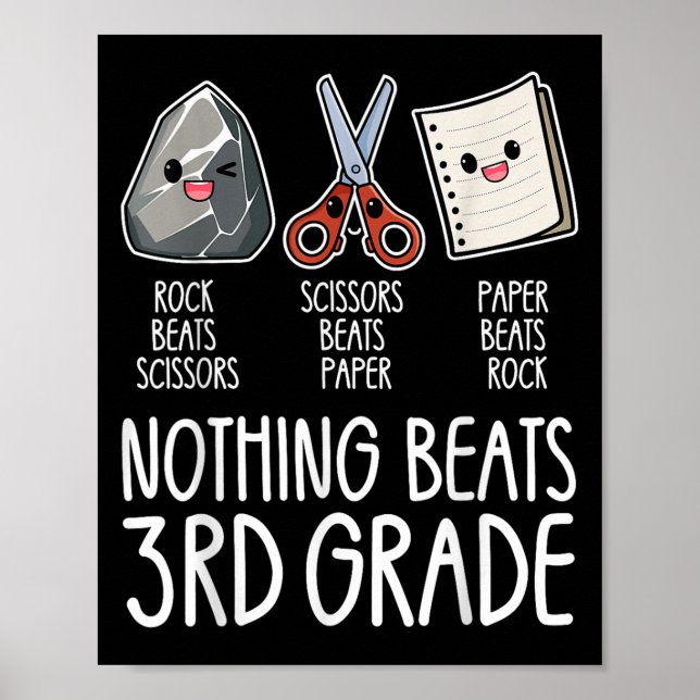 Poster Nada É Engraçado Voltar Para Crianças De Escola (Frente)