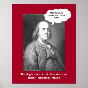 Pôster Nada É Mais Tributante Do Que Certa Morte