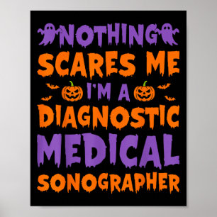 Poster Nada Sou Eu Sou Um Sonografista Médico Diagnóstico