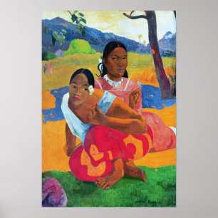 Pôster Nafea Faaipoipo , 1892