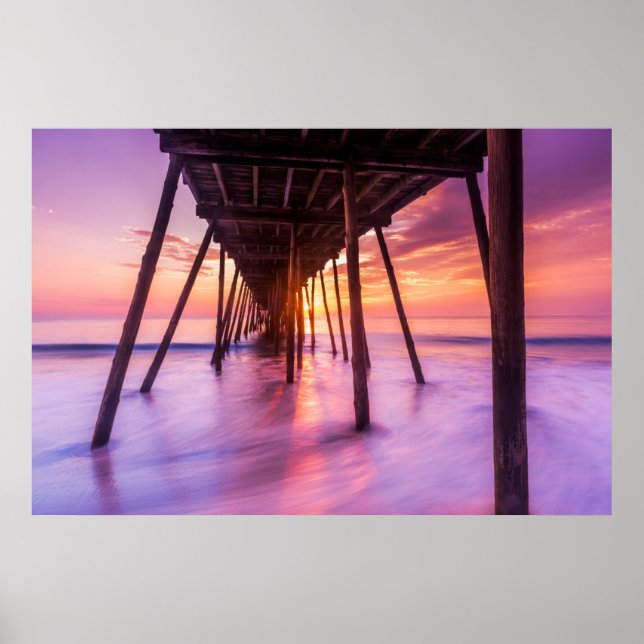 Poster Nags Head Sunrise |Carolina do Norte (Frente)