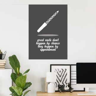 Poster Nail Care Motivation Print