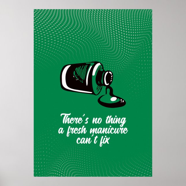 Poster Nail Lover Fresh Mani Print (Frente)