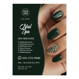 Pôster Nail Spa Custom Glossy Poster