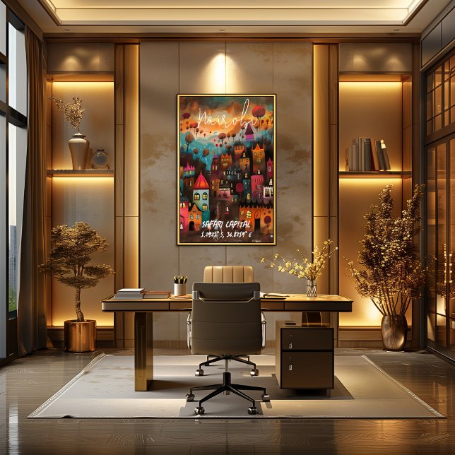 Pôster Nairobi: Capital del Safari (Criador carregado)