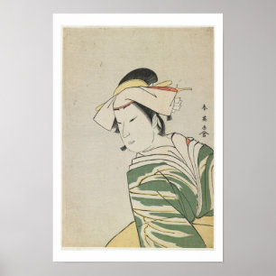 Pôster Nakamura Noshio II como Tonase, 1795