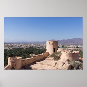Poster Nakhl Fort, Omã