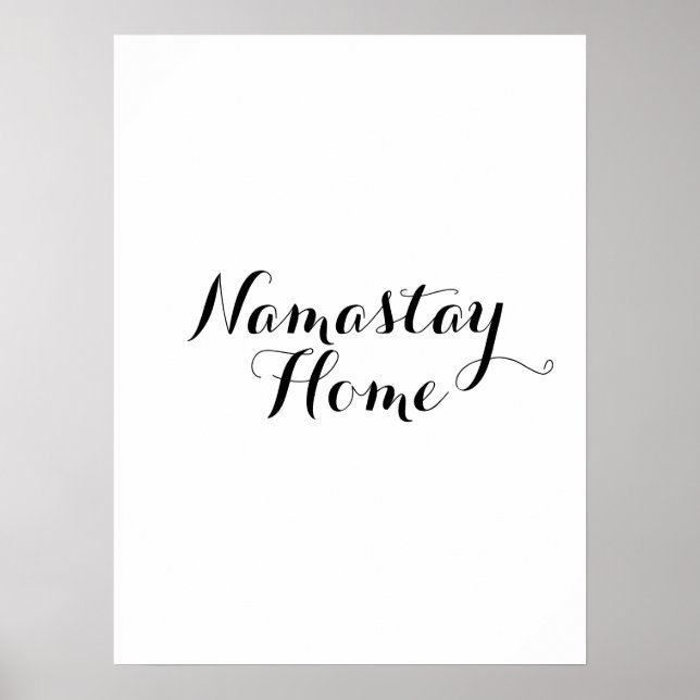 Poster Namastay Home (Frente)