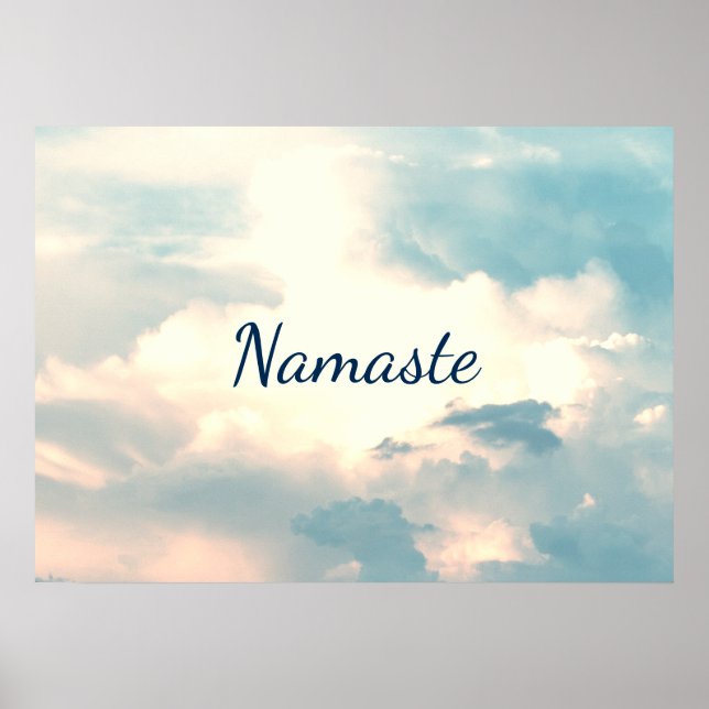 Pôster Namaste (Frente)
