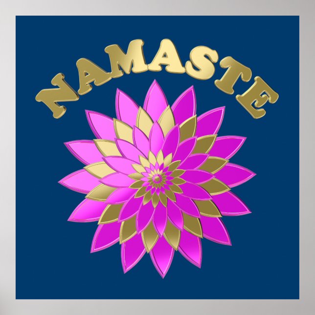 Pôster Namaste (Frente)