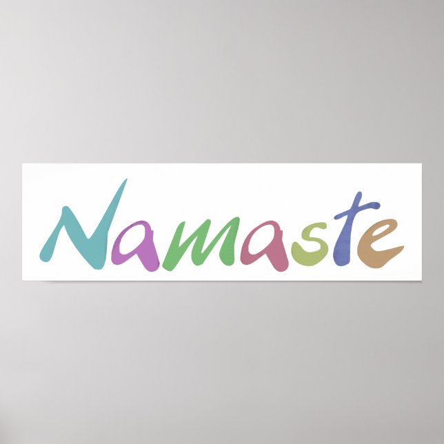 Pôster Namaste (Frente)