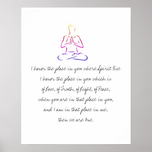 Poster Namaste Definido (Frente)