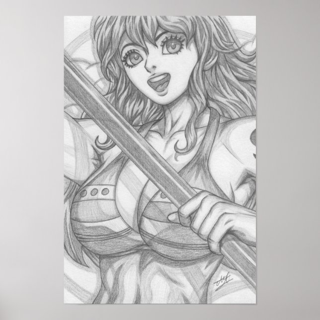 Poster Nami ~ Ladrã de Gatos (Frente)