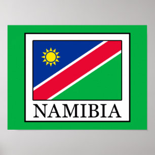 Poster Namíbia