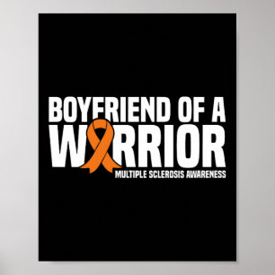 Poster Namorado De Um Guerreiro Que Conhece A Esclerose M