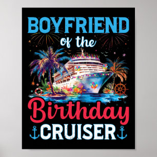 Poster Namorado Do Cruzeiro De Aniversário Divertido Pres