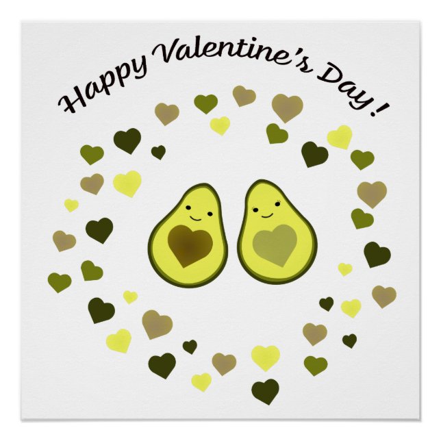 Pôster Namorados Avocado (Frente)