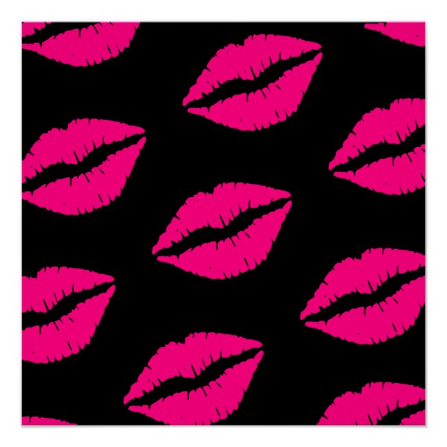 Pôster Namorados do Dia de os namorados Kisses 2024 (Frente)