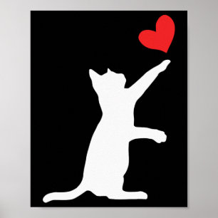 Poster Namorados Engraçado, Namorados de Lover de Gato Bo