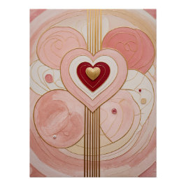 Pôster Namorados ouro