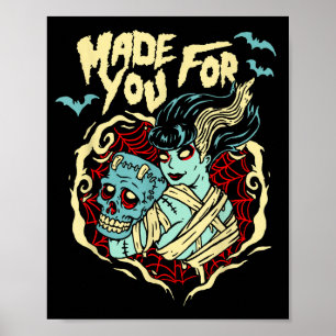Poster Namorados Zumbis Feitos Para Você no Dia dos Namor