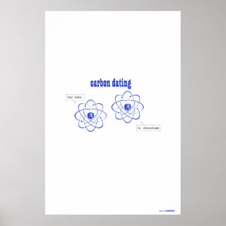 Poster namorando de carbono