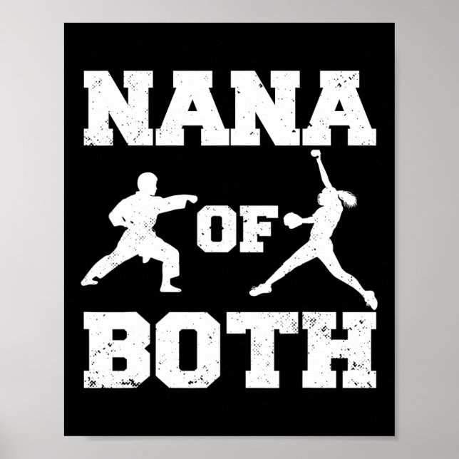 Poster Nana De Softll Engraçado E Karate Nana (Frente)