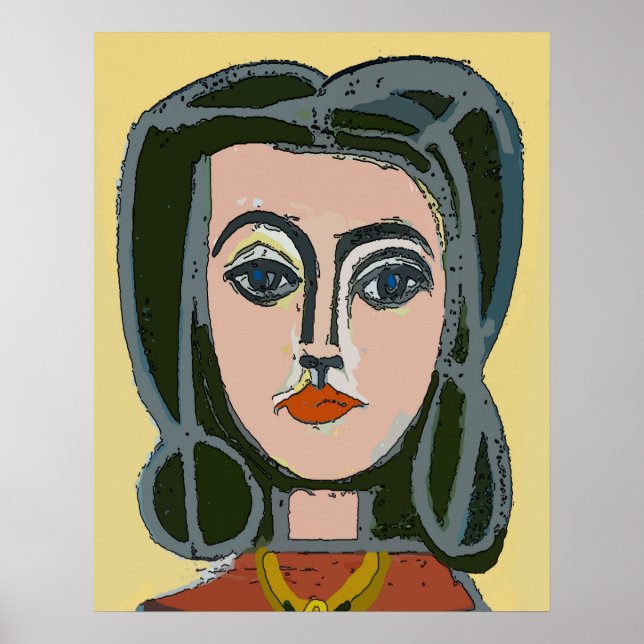 Poster Nancy 5 na Abstrato (Frente)