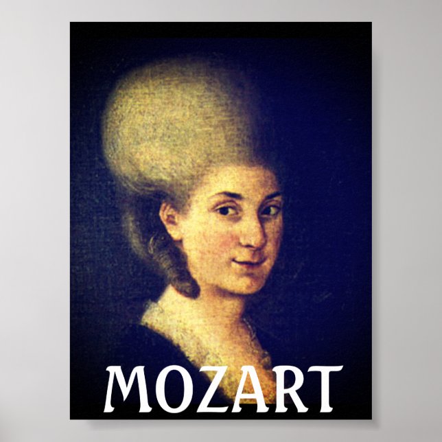 Poster Nannerl Mozart (Frente)