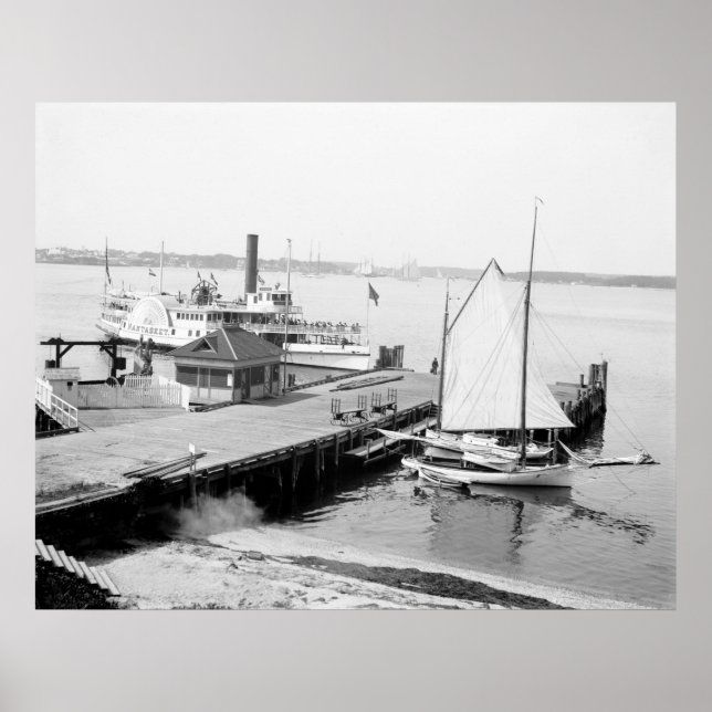 Poster Nantasket at Manhasset, 1904 (Frente)