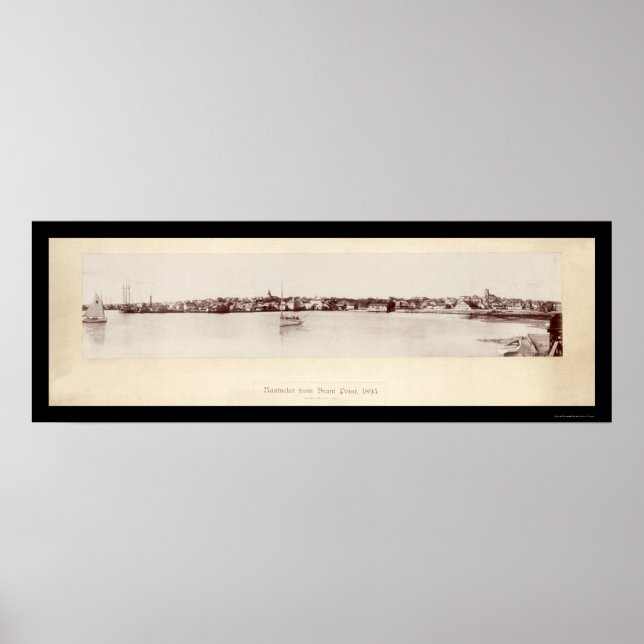 Pôster Nantucket de Brant Photo 1895 (Frente)