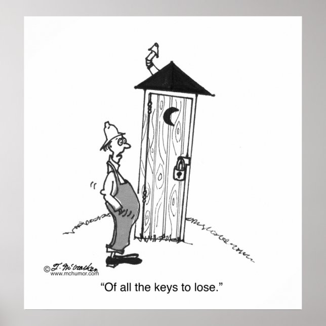 Poster Não A Chave Para O Perder (Frente)