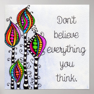 Poster Não acredite em tudo