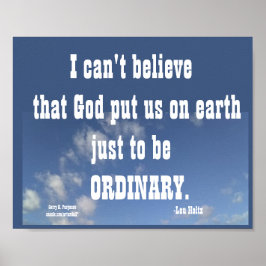 POSTER NÃO ACREDITO EM LOU HOLTZ