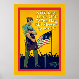 Poster Não apenas chapéus fora da guerra mundial 1 do