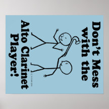 Não brinque com o Alto Sax Player