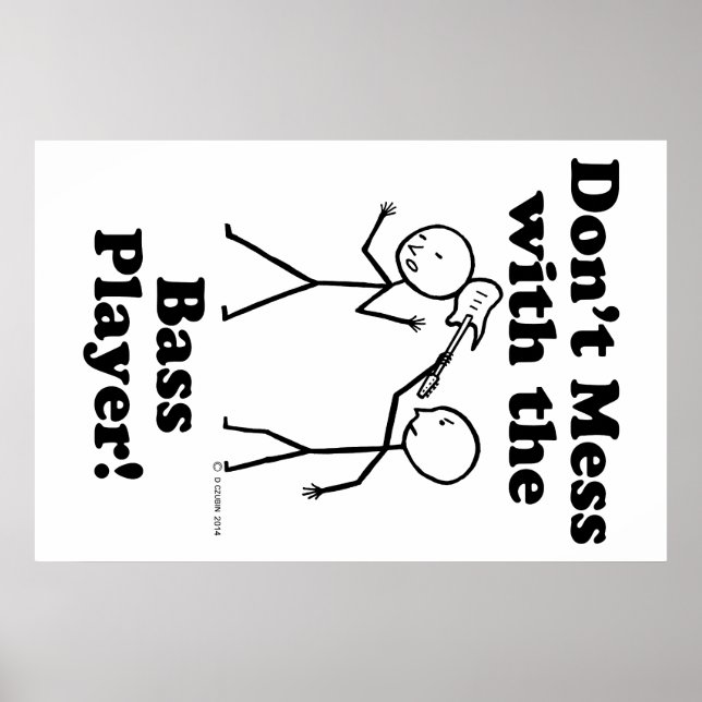 Pôster Não brinque com o jogador de bunda (Frente)