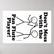 Não brinque com o Pan Flute Player