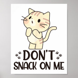 Poster Não brinque comigo, gato engraçado