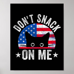 Poster Não brinque comigo, Meme Gato Engraçado