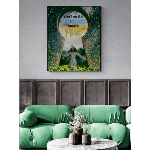 Pôster Não Chame Isso de Sonho, Chame de Plano